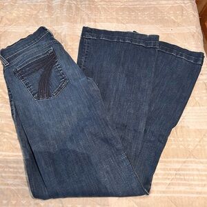 7FAMK Dojo Jeans size 27x34